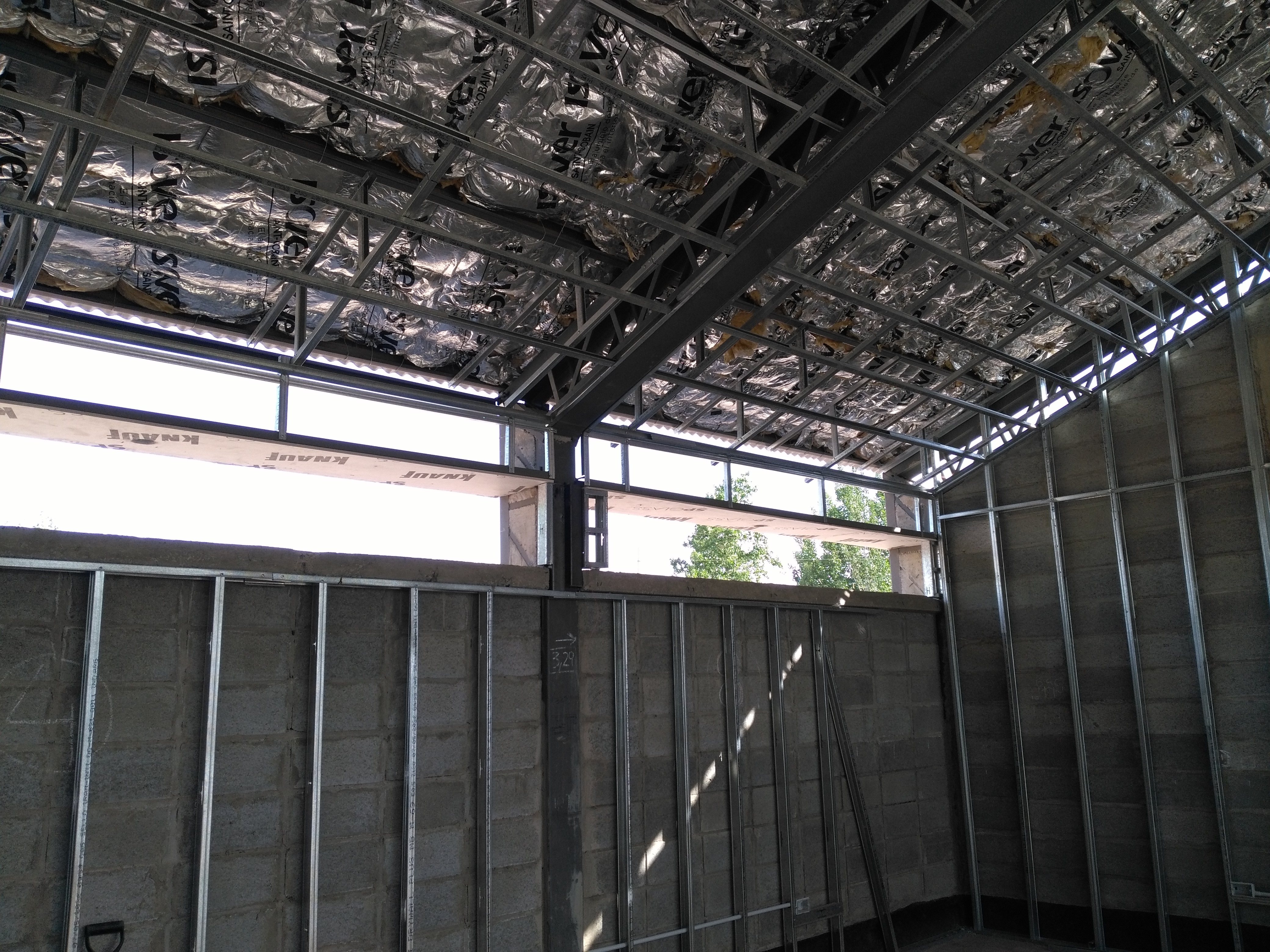 Instalación de aislamiento térmico