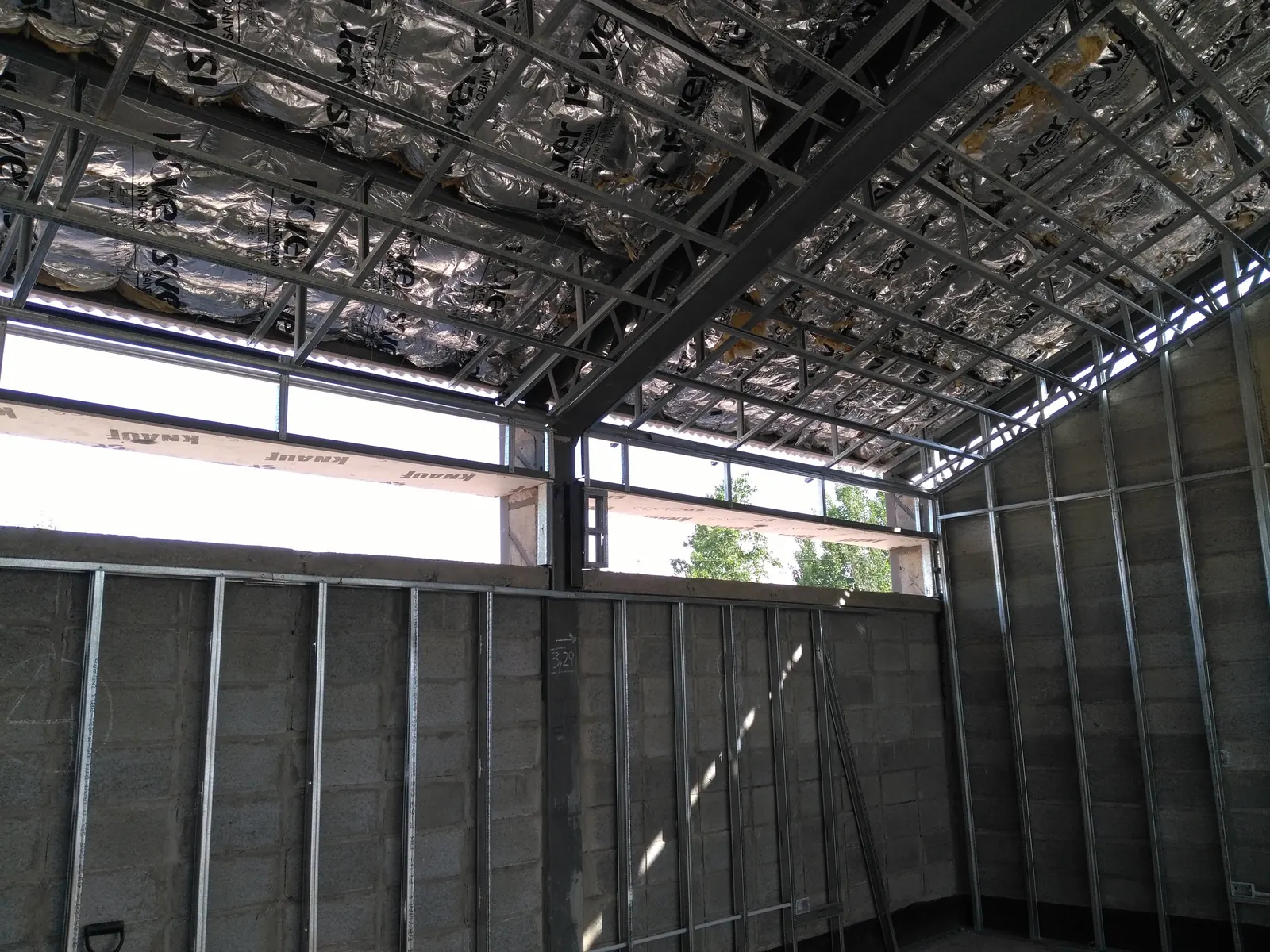 Instalación de aislamiento térmico