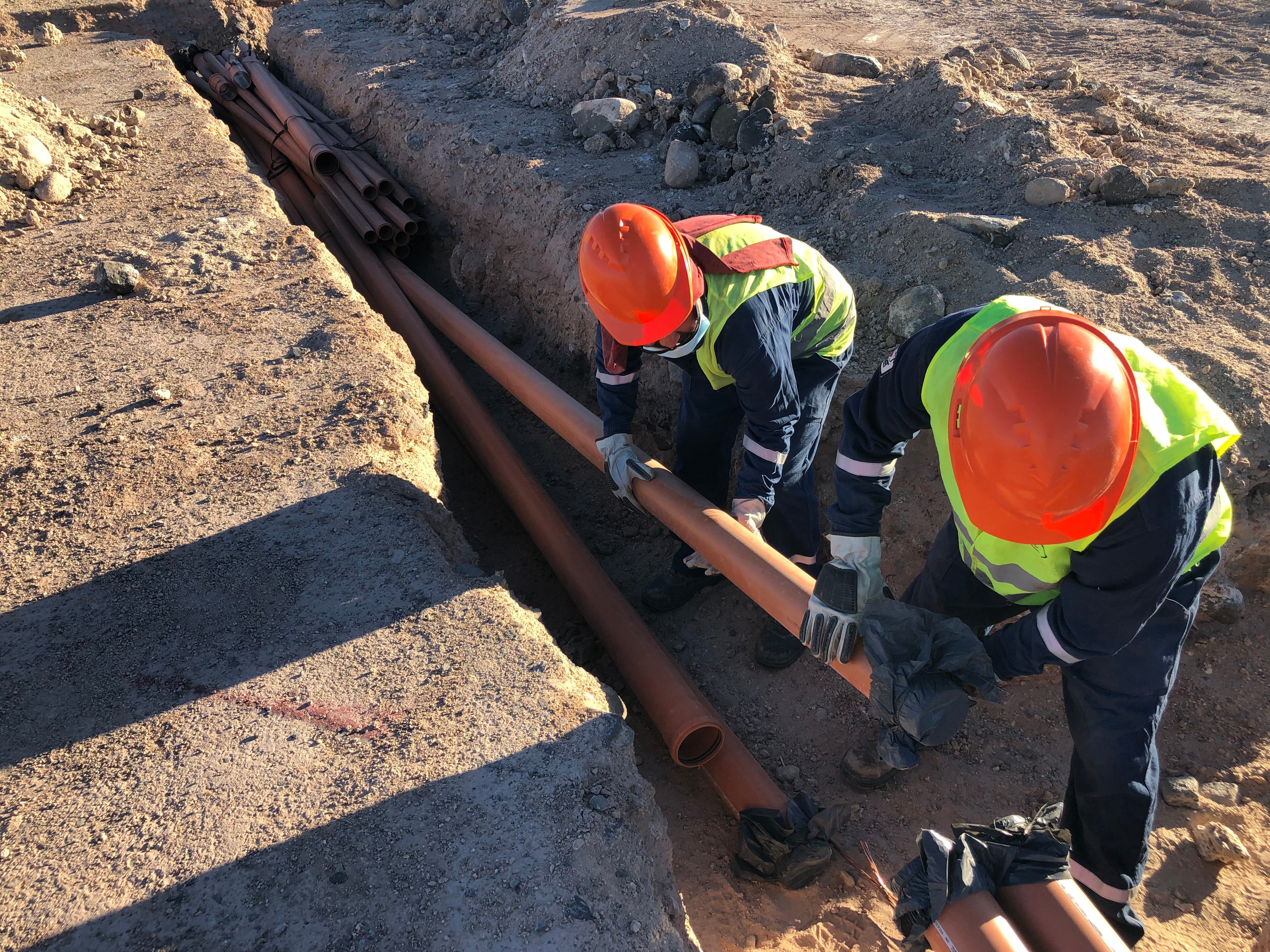 Instalación de tuberías industriales