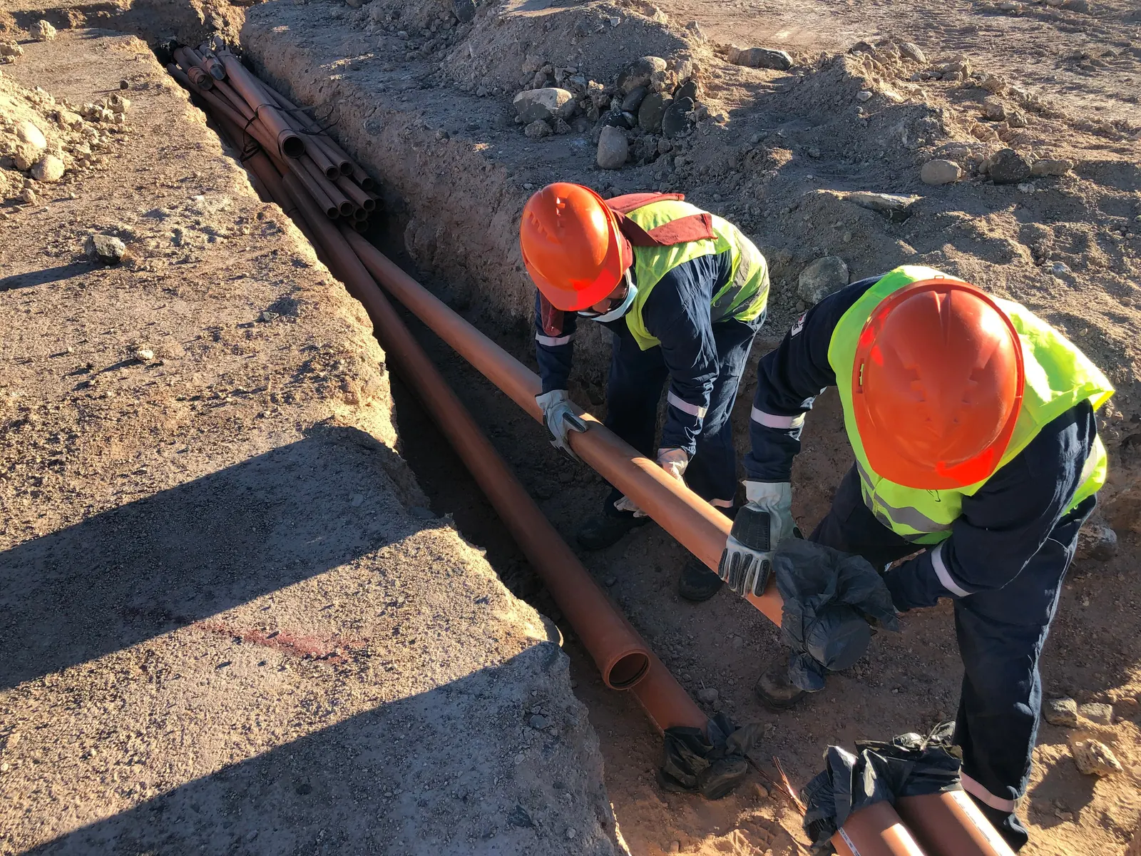 Instalación de tuberías industriales