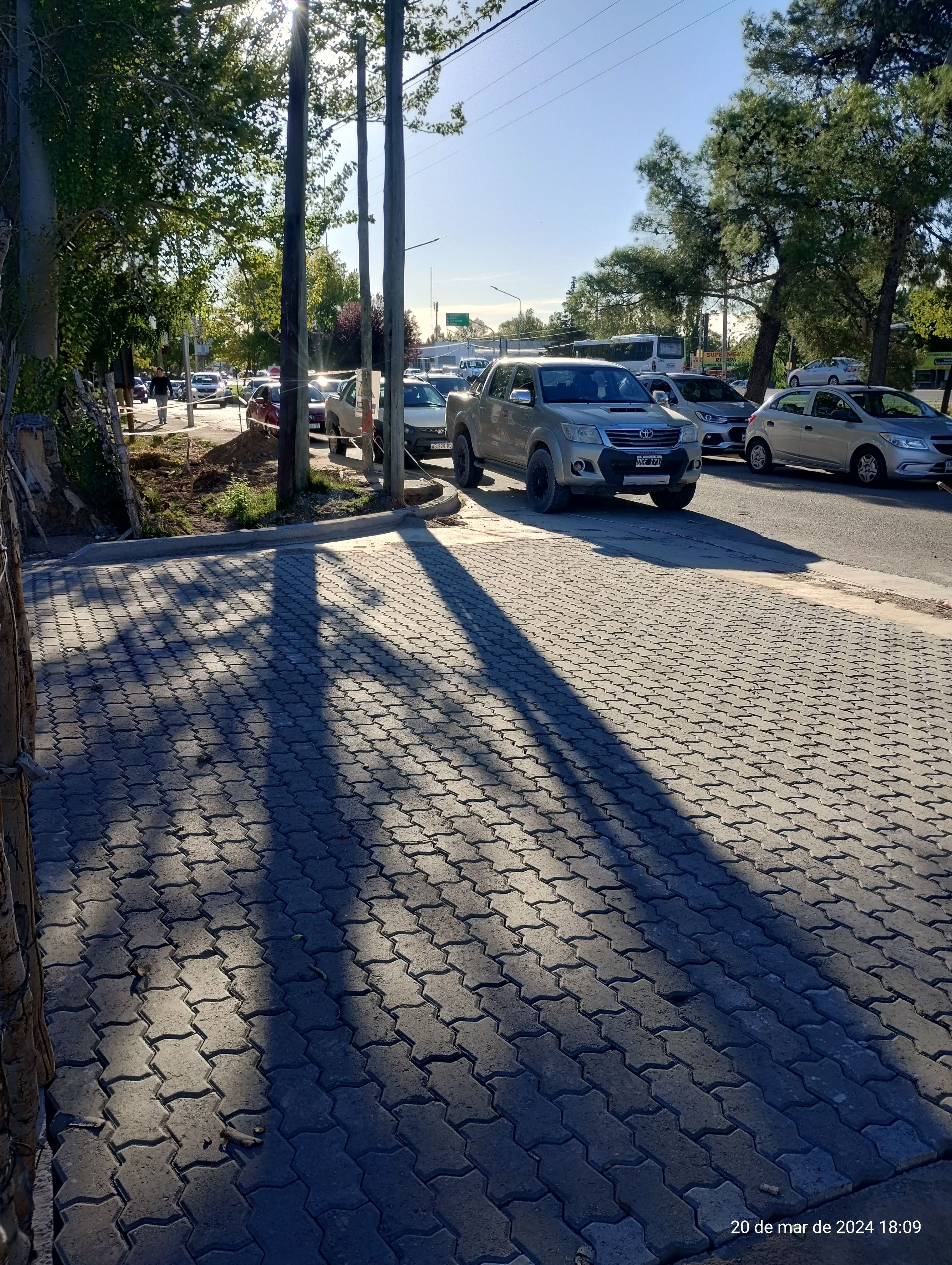 Pavimentación con adoquines