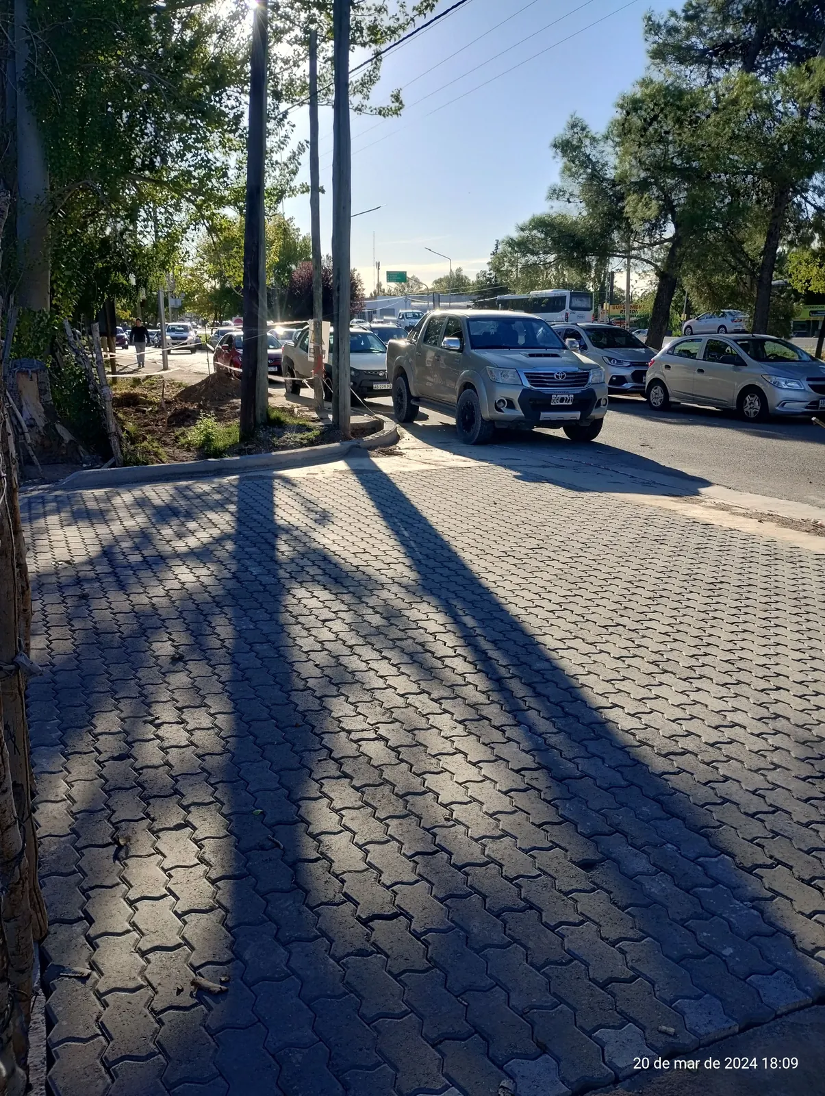 Pavimentación con adoquines